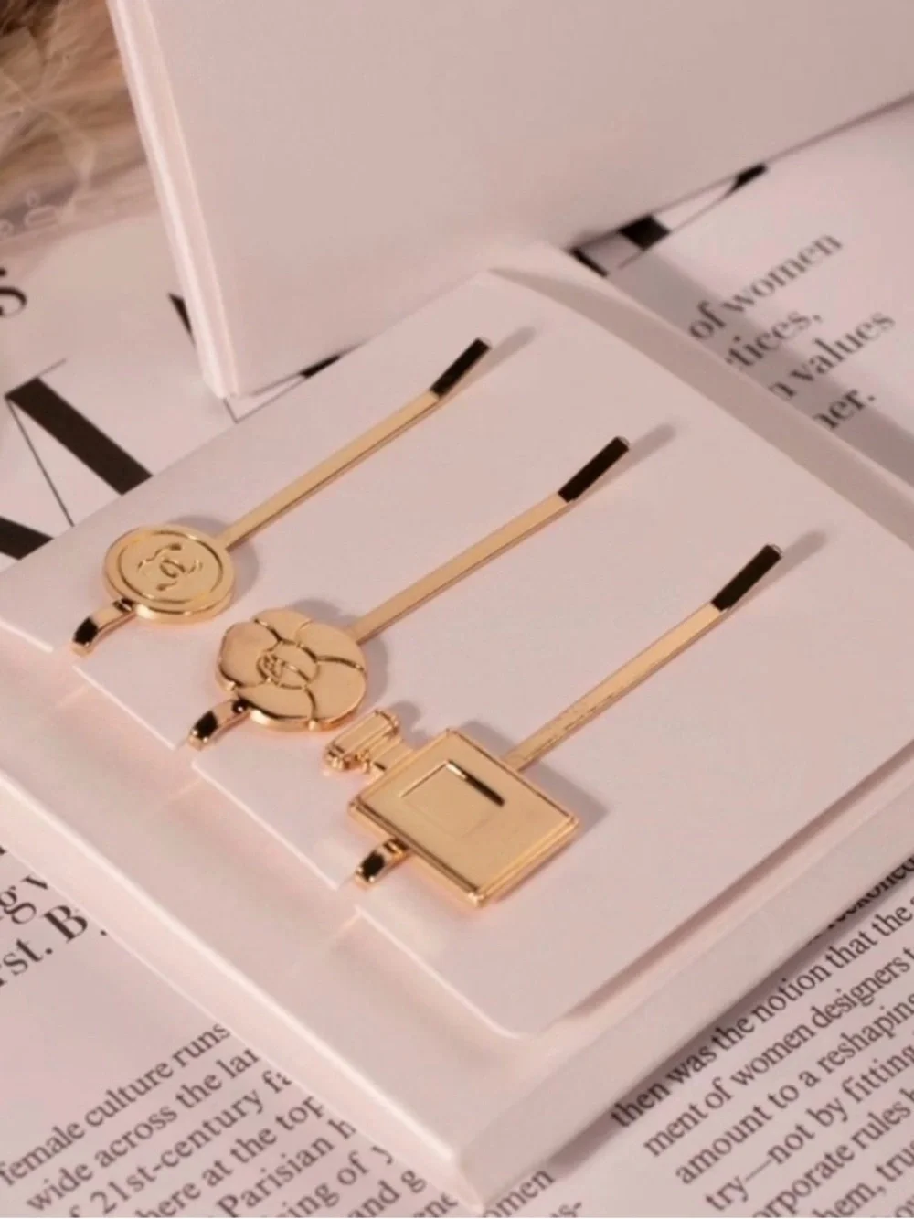 Authentic Chanel Hair‎ Pin Set Limited Edition